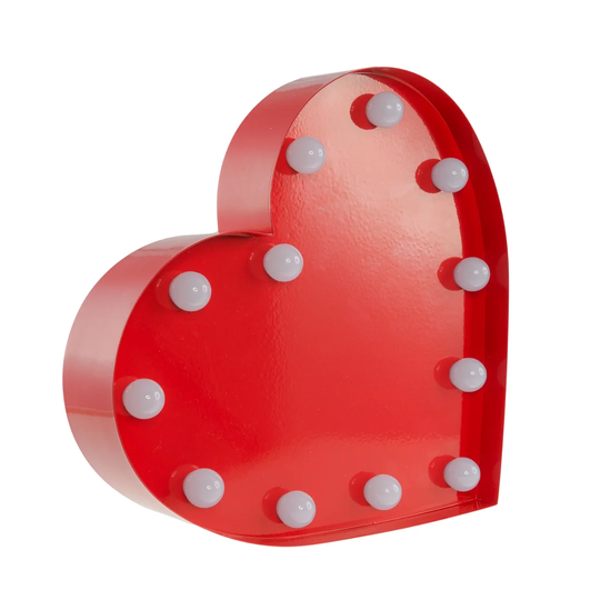 Heart 22.6cm Table Lamp