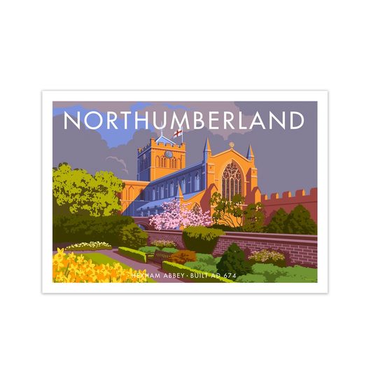 'Hexham' by Stephen Millership - Graphict Art Print on Paper