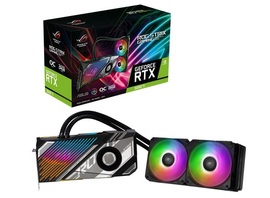 ASUS GeForce RTX 3090 Ti 24GB OC ROG STRIX LC GAMING Graphics Card