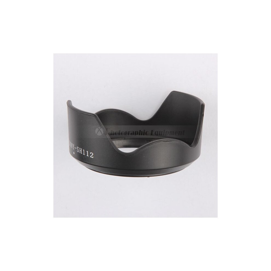 Camera Lens Hood SH112 Fits for Sony E-mount 18-55mm f/3.5-5.6 OSS 49m