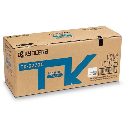 Original Kyocera TK-5270C Cyan Toner Cartridge