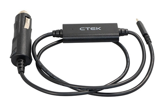 CTEK USB-C charging cable 12V plug 40464