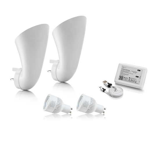 Donnell 1 - Light Dimmable White Uplighter