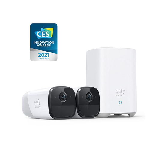 EufyCam 2 Pro - 2 Cam Kit + HomeBase 2