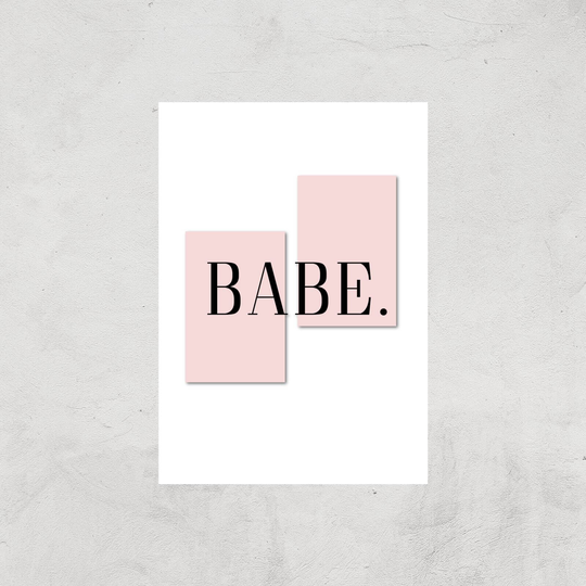 Babe Art Print - A3 - Print Only
