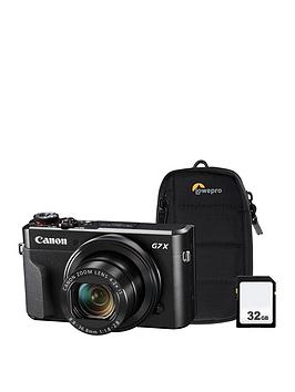 Canon Powershot G7X Mk Ii Camera Inc Case And 32Gb Sd Memory Card