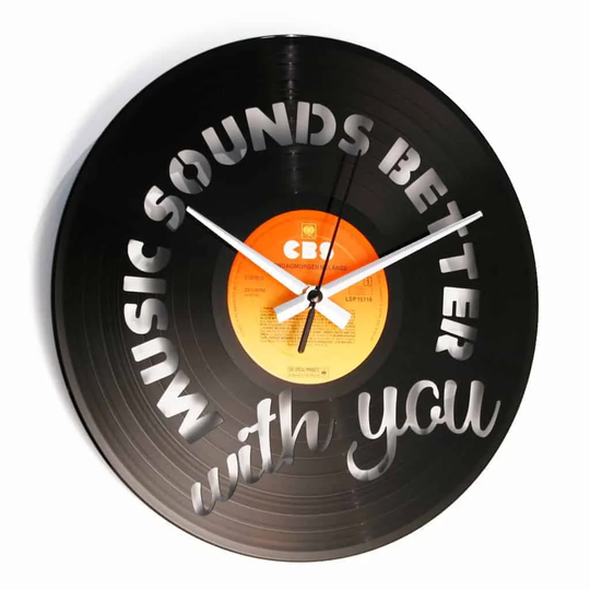 Collect Moments Vinyl Record 30cm Silent Wall Clock