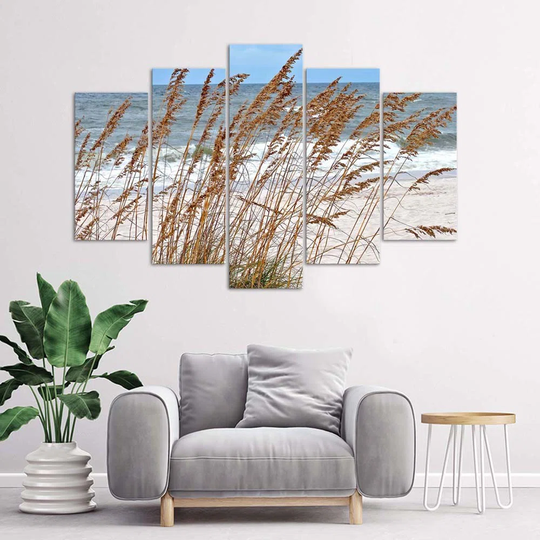 Canvas Print Sea Beach Dunes