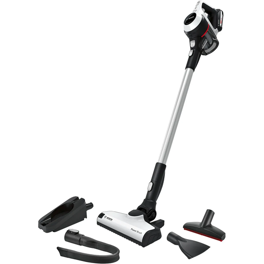 Bosch BCS611GB Serie 6 Unlimited Cordless Hand Stick Vacuum Cleaner - White