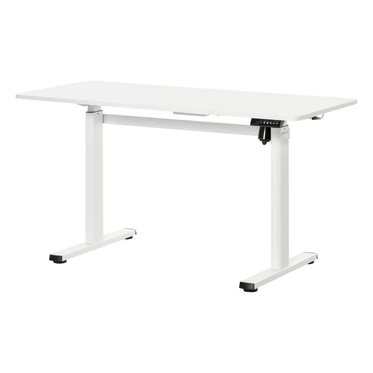 Vinsetto Electric Height Adjustable Standing Desk With Large Desktop Motors