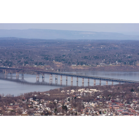 Newburgh Beacon Bridge by Nancykennedy - Wrapped Canvas Photograph