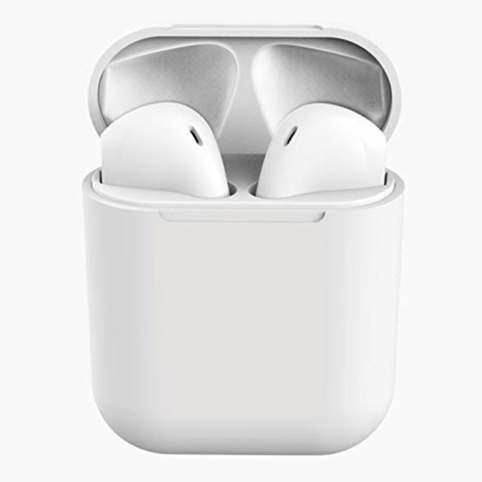 (White) inPods Wireless Bluetooth Stereo Earphones-