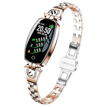 H8 Women's Bluetooth Activity Tracker - Rose Gold