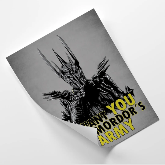 Poster, I Wany You For Mordor''s Army
