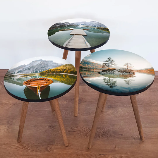 Gerri 3 Piece Nest of Tables