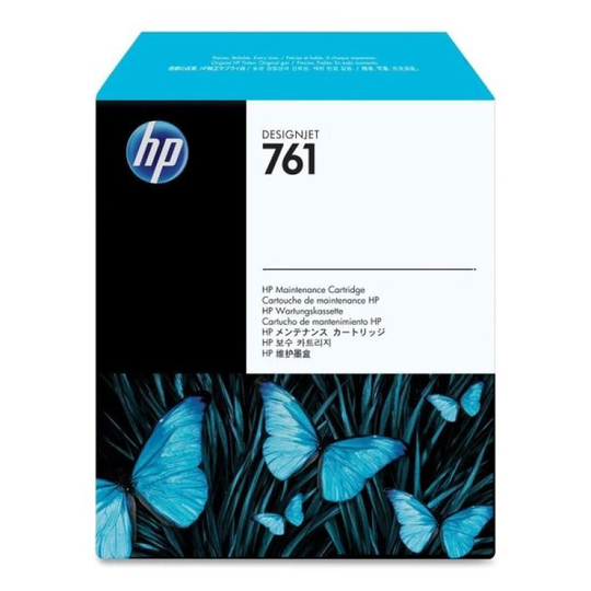 HP 761 Original Maintenance Cartridge For use with - DesignJet T7100 & T720 - CH649A