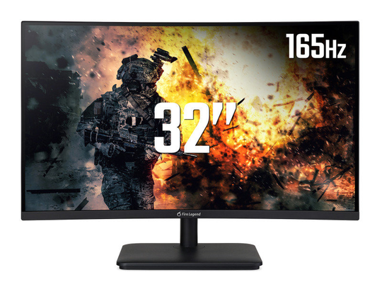 Acer 32HC5QRPbiipx 31.5" VA Full HD Gaming Monitor, 165Hz, 5ms, DisplayPort, HDMI, AMD FreeSync