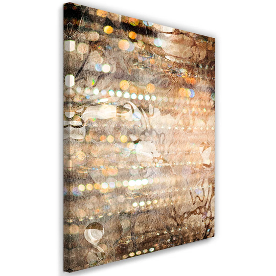Canvas Print, Beige Abstractions