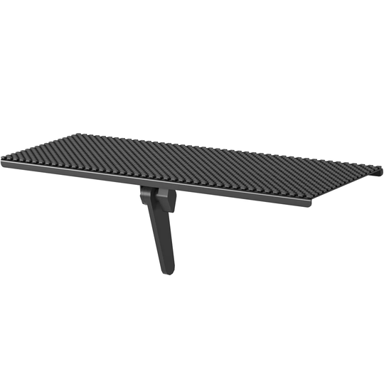 Tv Top Shelf 40cm, Flat Panel Mount For Streaming Devices, Media Boxes, Speakers And Home Decor, Monitor Top Shelf Storage Rack Up To 10kg