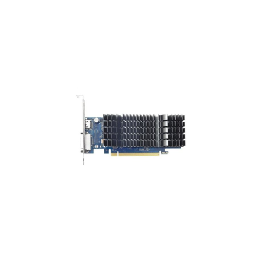 Asus GeForce GT1030, 2GB DDR5, PCIe3, DVI, HDMI, 1506 MHz, Low Profile (With Bracket), Silent