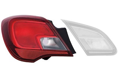 Combination Tail Light 3804931 Van Wezel 3804931