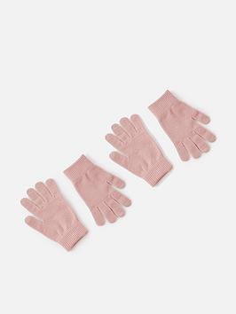 Accessorize Touchscreen Gloves Set Of Two
