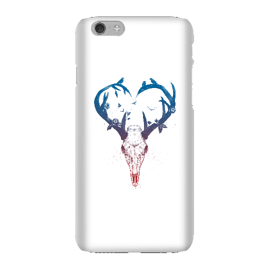 Balazs Solti Antlers Phone Case for iPhone and Android - iPhone 6 - Snap Case - Gloss