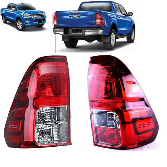 Fit Toyota Hilux Hilux Revo Pickup Truck Rear Tail Light Lamp 2016 Pair RH & LH