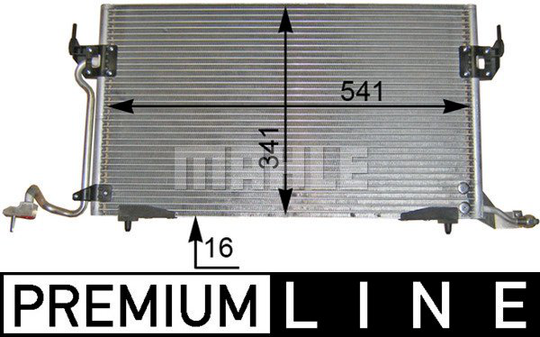 Condenser Air Conditioning 8FC351036-401 by BEHR