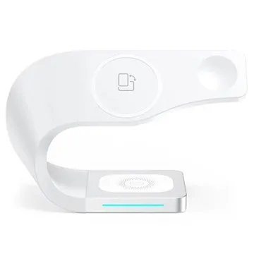 4-in-1 Charging Station LDX-178 - iPhone, AirPods, Apple Watch - White