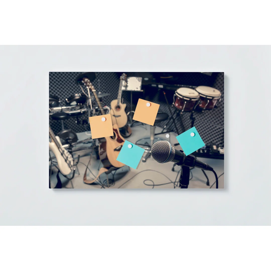 Studio Motif Magnetic Wall Mounted Cork Board