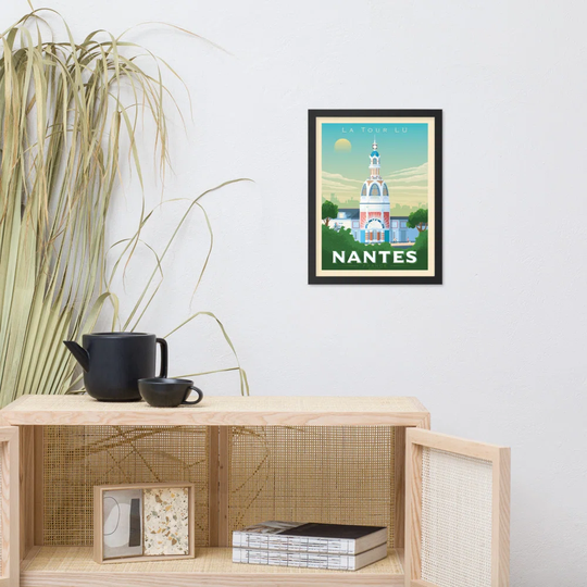 Poster Nantes Lu Tower