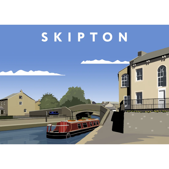 Skipton 2 by Richard O'Neil - Graphic Art Print on Paper