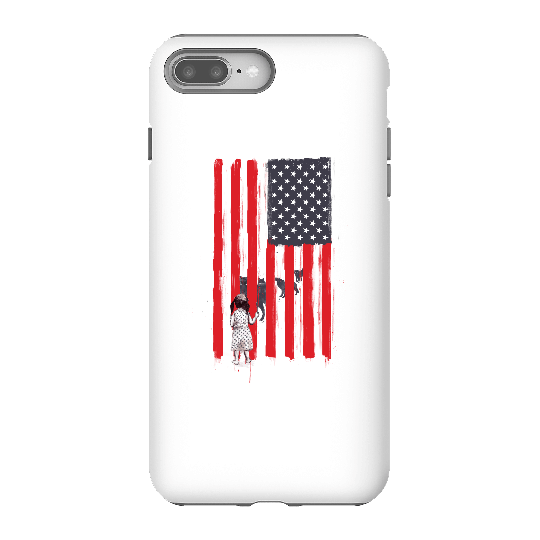 Balazs Solti USA Cage Phone Case for iPhone and Android - iPhone 8 Plus - Tough Case - Matte