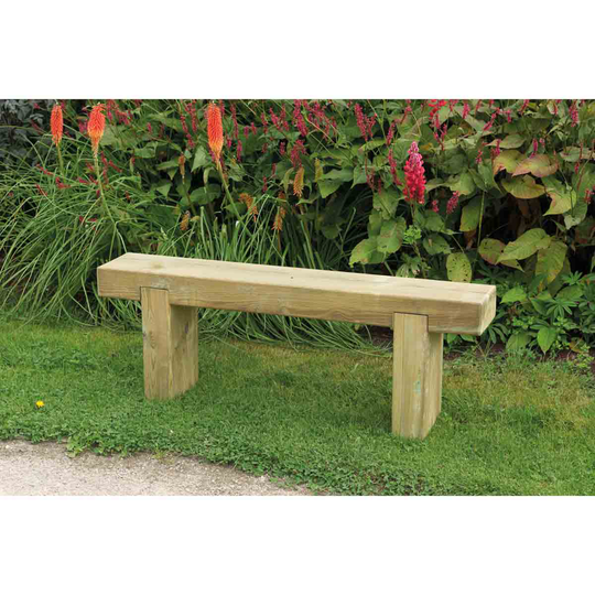 Forest Garden 1.2m Sleeper Bench