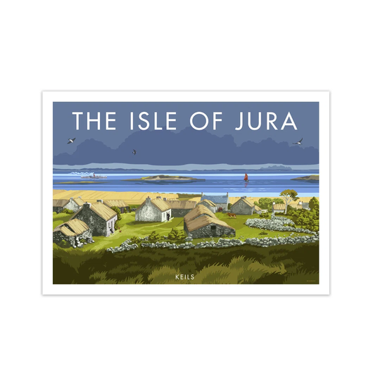 'Isle of Jura Keils' Graphict Art