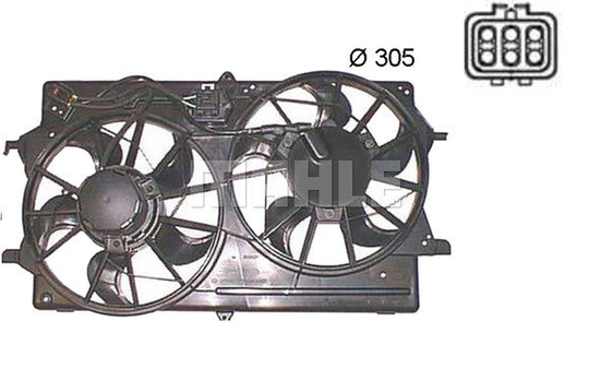 Air Conditioning fan 8EW351150-064 by BEHR