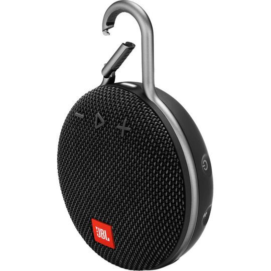 JBL Clip 3 Portable Bluetooth Speaker - Midnight Black