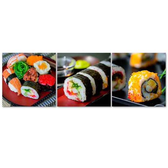 Canvas Print Sushi Food