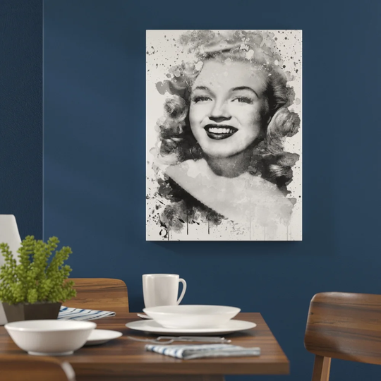 'Marilyn Monroe' Graphic Art Print Poster
