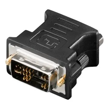 Goobay Analog DVI/VGA adaptor - Black