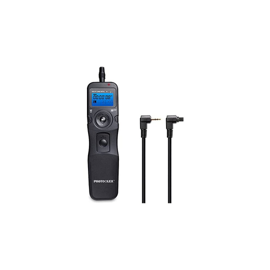 Canon Intervalometer Digital Camera Remote Shutter Release Controller LCD Timer Control Cord for Canon EOS Rebel T6 T7 80D 70D 60D 60Da 77D