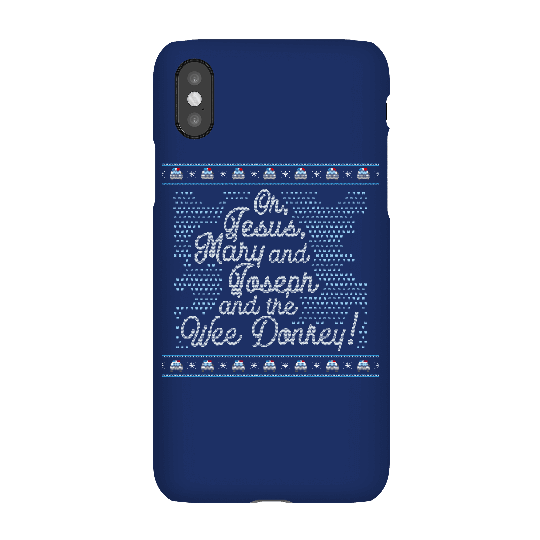 Oh Jesus, Mary And Joseph And The Wee Donkey Phone Case for iPhone and Android - iPhone 5/5s - Snap Case - Matte