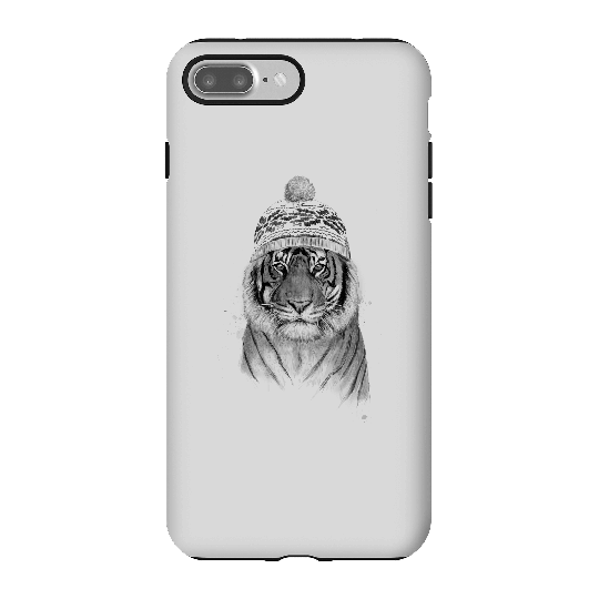 Balazs Solti Winter Tiger Phone Case for iPhone and Android - iPhone 7 Plus - Tough Case - Gloss