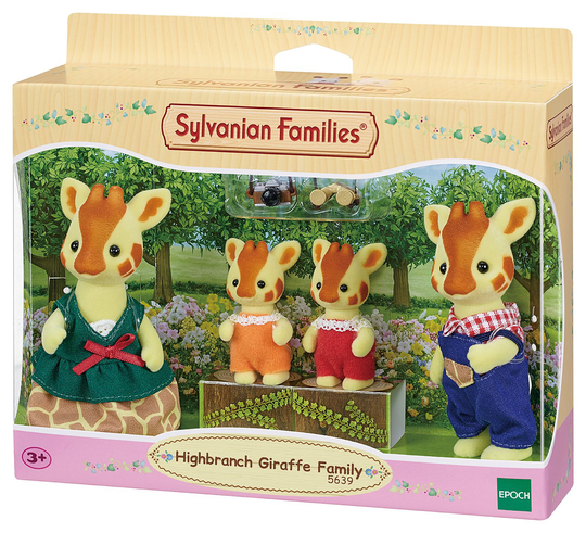 Sylvanian Families High branch Giraffe Family