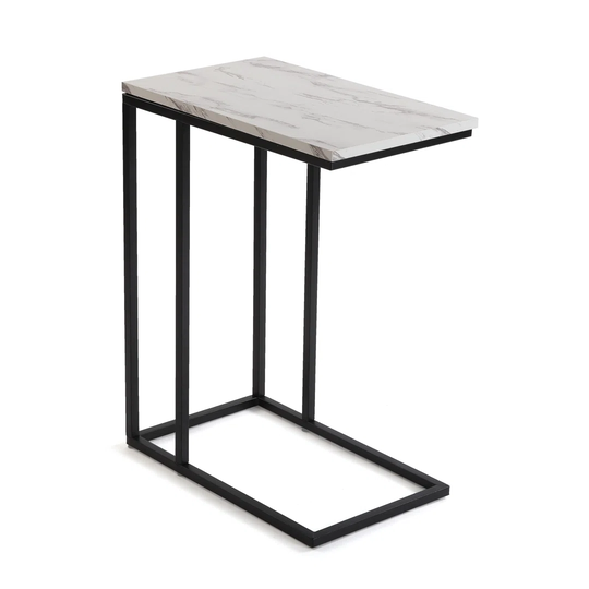 WHITE COMPUTER TABLE