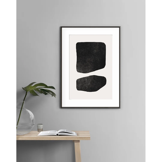 Art Abstrait N°1 - Picture Frame Graphic Art Print on Paper
