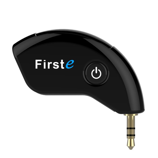 FirstE Portable Wireless Bluetooth Transmitter Connected to TV and 3.5mm AUX Audio Devices Paired with 2 Bluetooth Headphones/Bluetooth Dongle,...