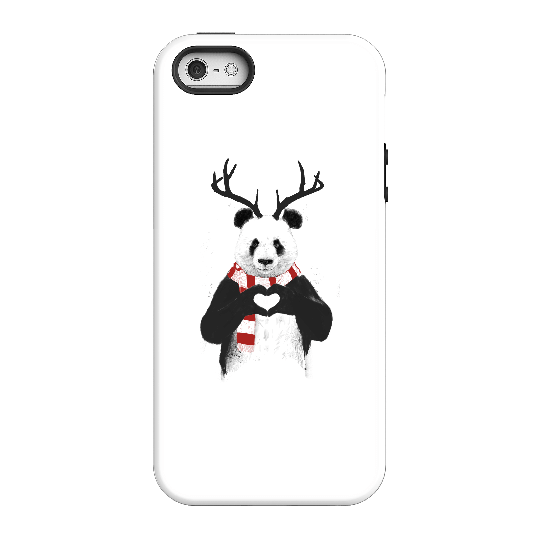 Balazs Solti Winter Panda Phone Case for iPhone and Android - iPhone 5/5s - Tough Case - Matte