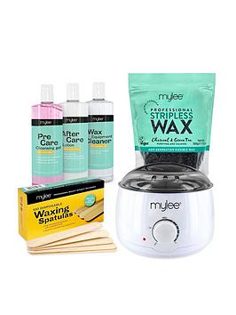 Mylee Complete Professional Waxing Kit - Charcoal &Amp; Green Tea